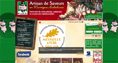 Desktop Screenshot of charcuterie-puzzi.fr